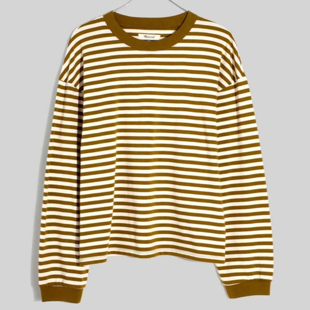 Madewell Supima Cotton Essential Long-Sleeve Tee (NWOT)